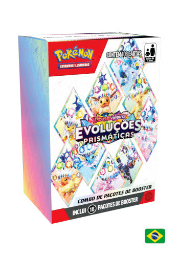(PT-BR) Combo de Pacotes - Escarlate e Violeta 8.5 - Evoluções Prismáticas