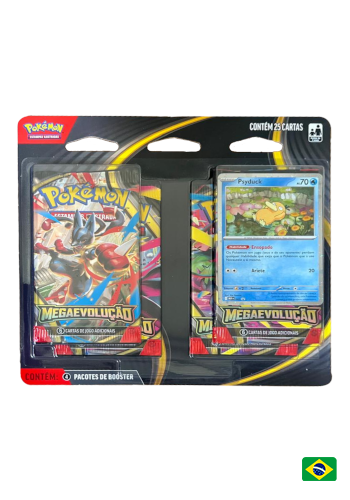 (PT-BR) Blister Quádruplo Megaevolução 1 - Megaevolução - Psyduck