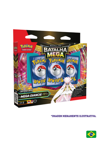 (PT-BR) Baralho Inicial - Baralho de Batalha Mega - Mega Diance ex